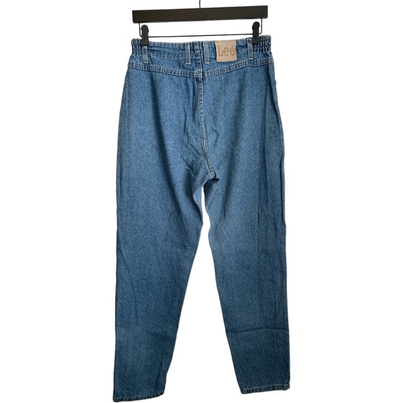 Vintage Lee Women's Jeans M-L Elastic Waist Medium Wash (See Measurements) - Picture 3 of 6